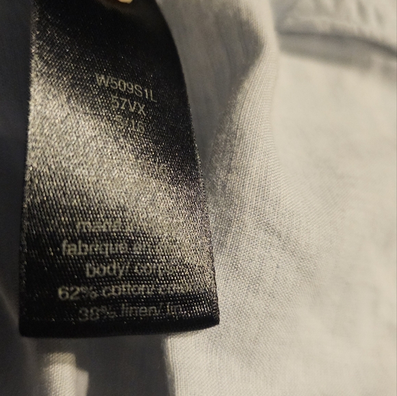 John Varvatos men short sleeve light blue XL - Picture 5 of 5